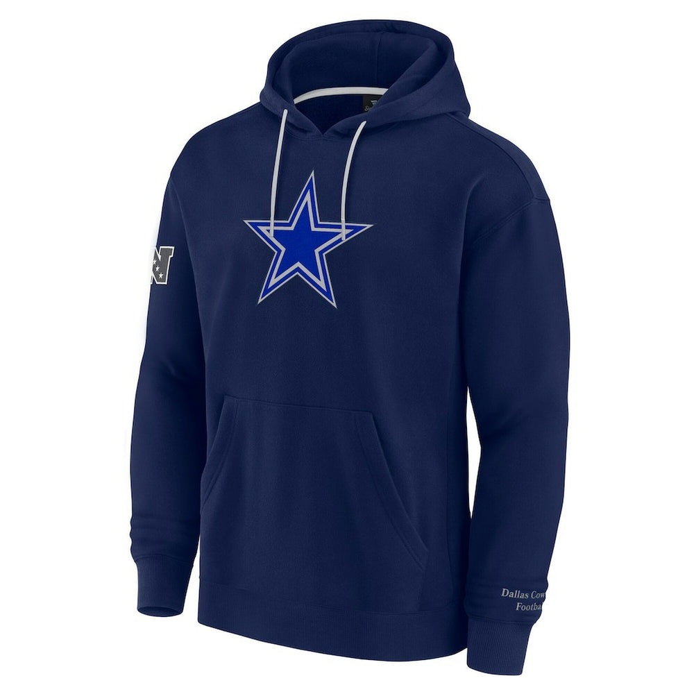 Dallas Cowboys Elements Pace Pullover Hoodie - Navy Hoodies