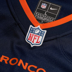 Jaleel McLaughlin Denver Broncos Alternate Game Jersey - Navy Jerseys