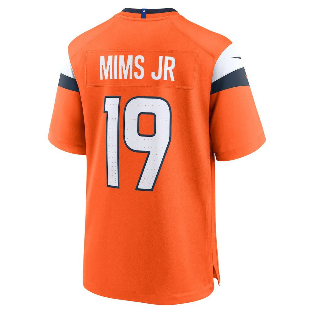 Marvin Mims Jr Denver Broncos Team Game Jersey - Orange Jerseys