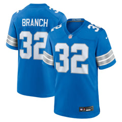 Brian Branch Detroit Lions Game Jersey - Blue Jerseys