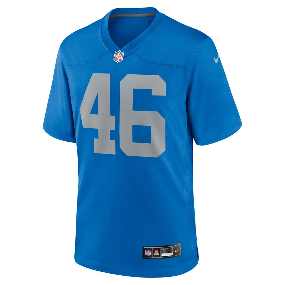 Jack Campbell Detroit Lions Alternate Game Jersey - Blue Jerseys