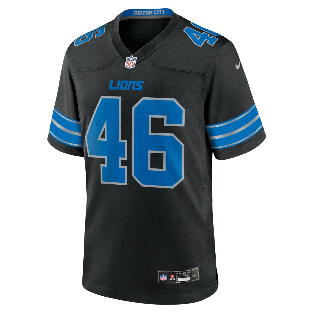 Jack Campbell Detroit Lions 2nd Alternate Game Jersey - Black Jerseys