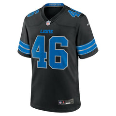 Jack Campbell Detroit Lions 2nd Alternate Game Jersey - Black Jerseys