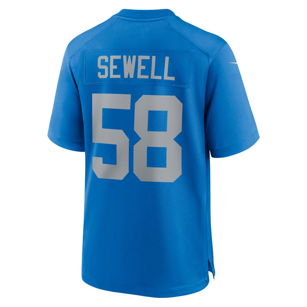 Penei Sewell Detroit Lions Alternate Game Jersey - Blue Jerseys