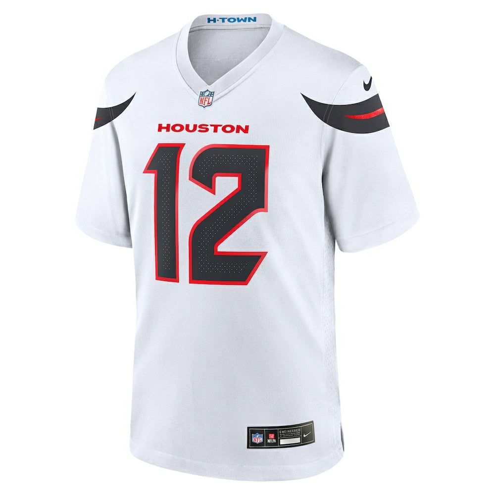 Nico Collins Houston Texans Game Jersey - White Jerseys