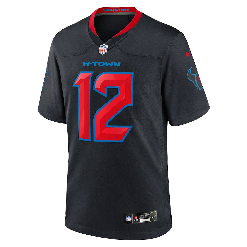 Nico Collins Houston Texans 2nd Alternate Game Jersey - Navy Jerseys