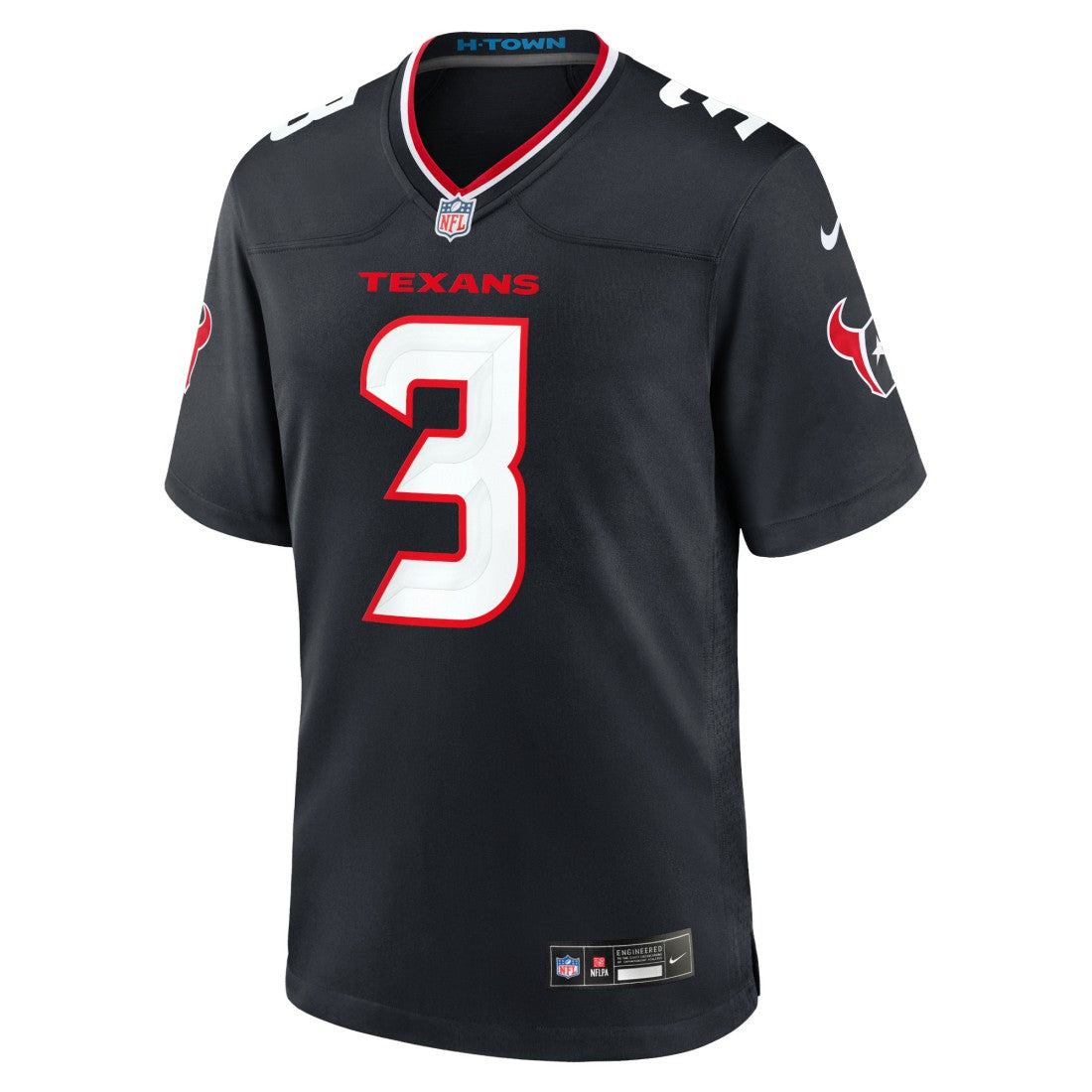 Tank Dell Houston Texans Game Jersey - Navy Jerseys