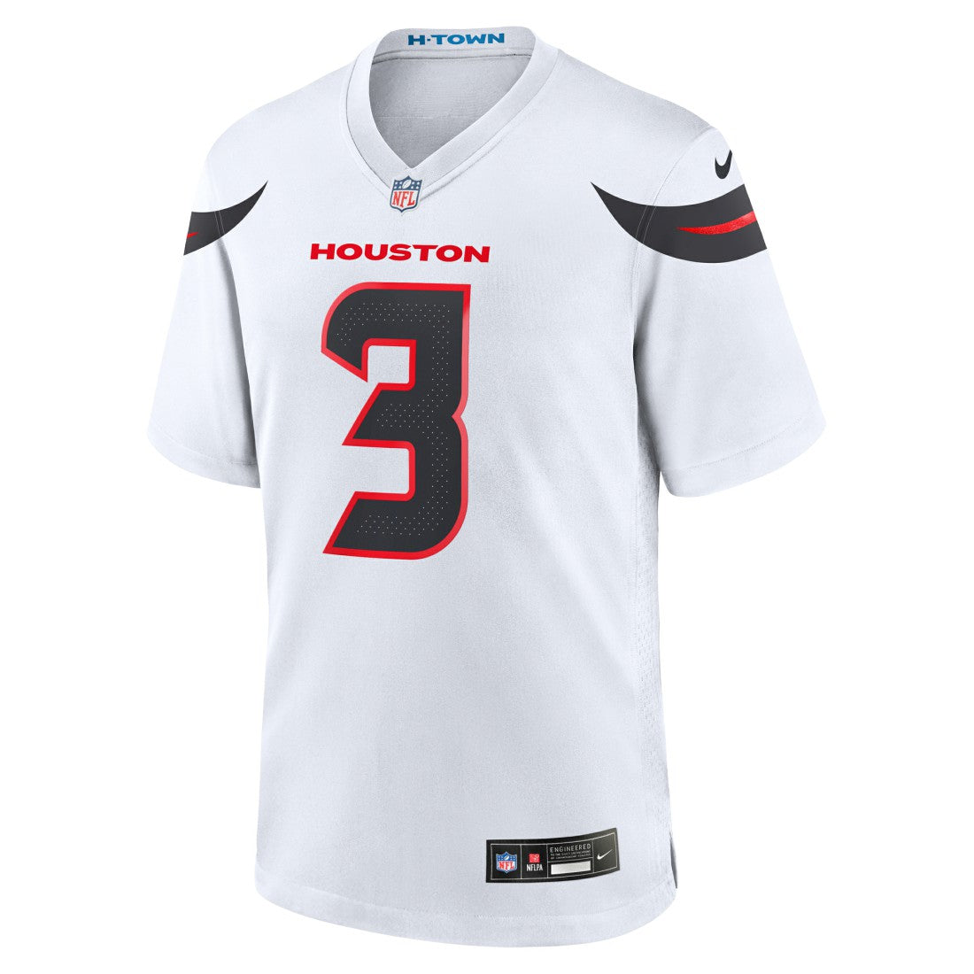 Tank Dell Houston Texans Game Jersey - White Jerseys