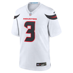 Tank Dell Houston Texans Game Jersey - White Jerseys