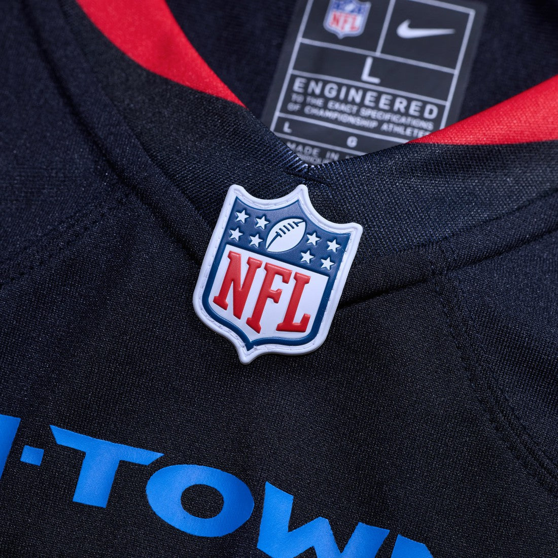Tank Dell Houston Texans 2nd Alternate Game Jersey - Navy Jerseys