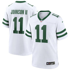Jermaine Johnson II New York Jets Game Jersey - Legacy White Jerseys