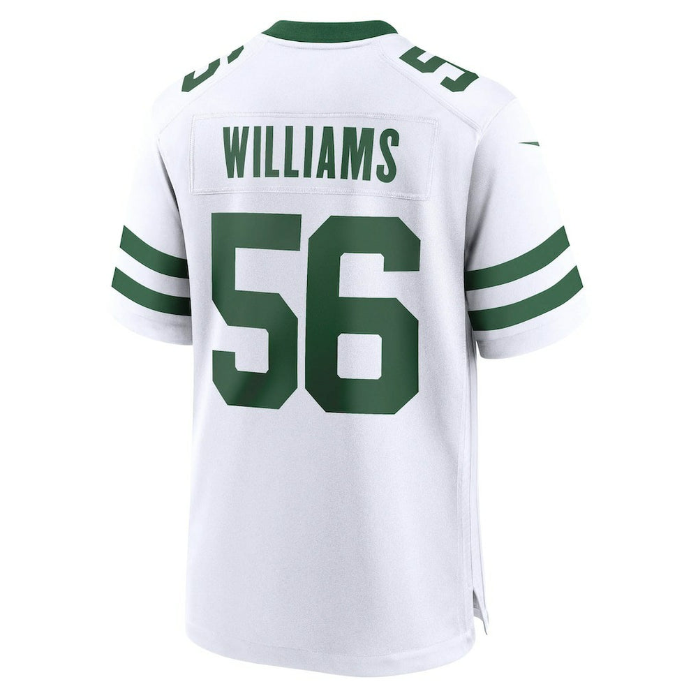 Quincy Williams New York Jets Game Jersey - Legacy White Jerseys