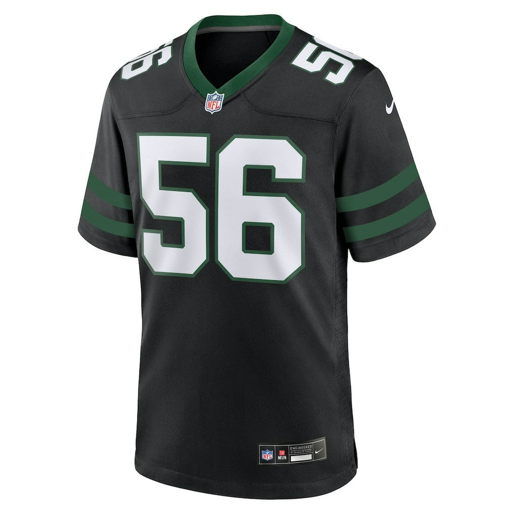 Quincy Williams New York Jets Alternate Game Jersey - Legacy Black Jerseys