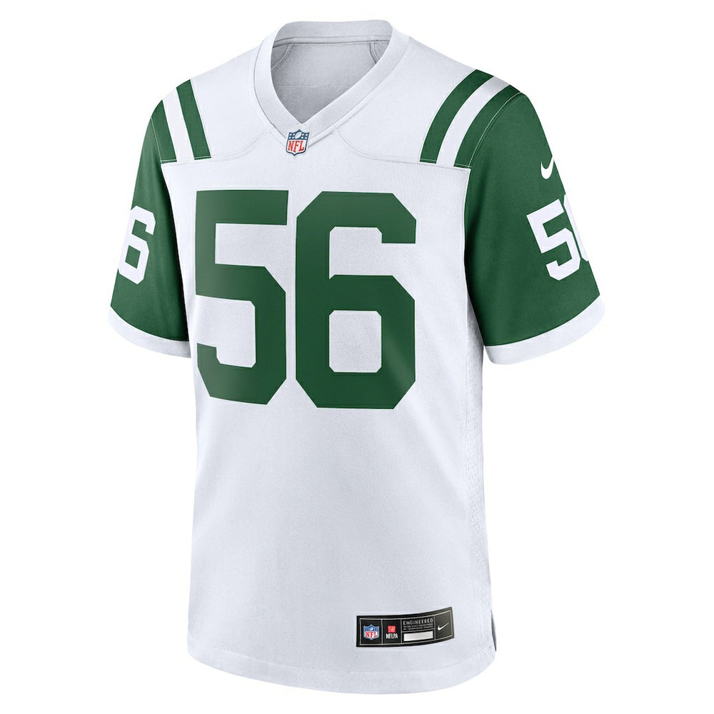Quincy Williams New York Jets Alternate Game Jersey - White Jerseys