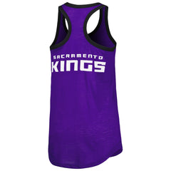 Sacramento Kings G-III 4Her by Carl Banks Women's Showdown Scoop-Neck Racerback Tank Top Purple outlet