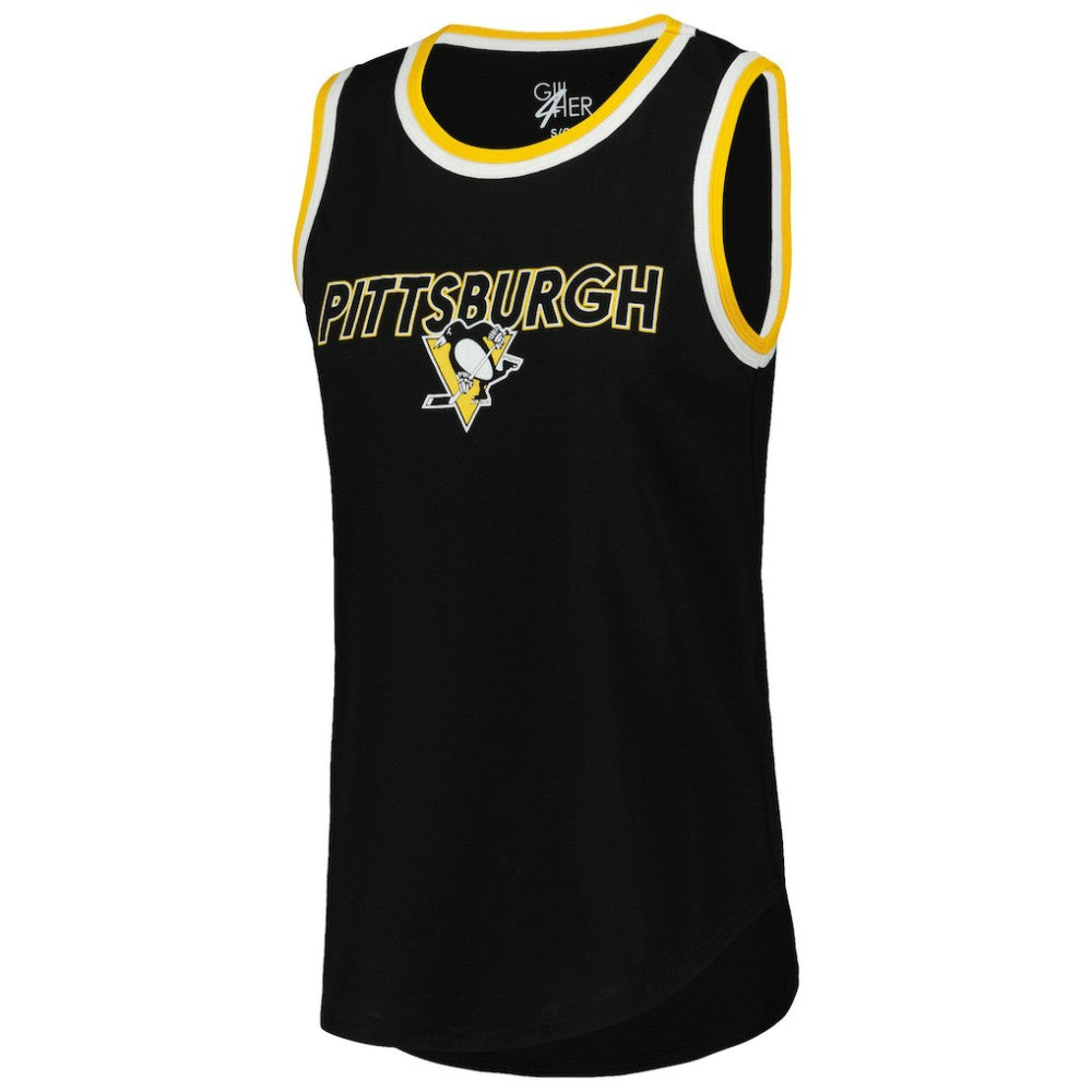 Pittsburgh Penguins G-III 4Her by Carl Banks Women's Strategy Tank Top - Black | US 201038256