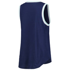 Seattle Kraken G-III 4Her by Carl Banks Women's Strategy Tank Top - Deep Sea Blue | US 201038259