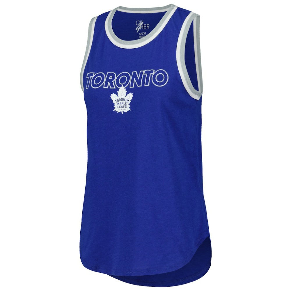 Toronto Maple Leafs G-III 4Her by Carl Banks Women's Strategy Tank Top - Blue | US 201038261