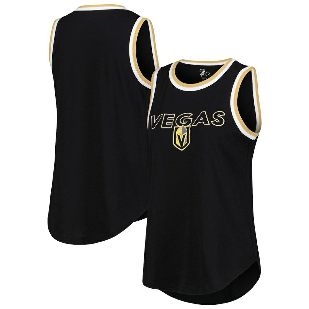 Vegas Golden Knights G-III 4Her by Carl Banks Women's Strategy Tank Top - Black | US 201038264