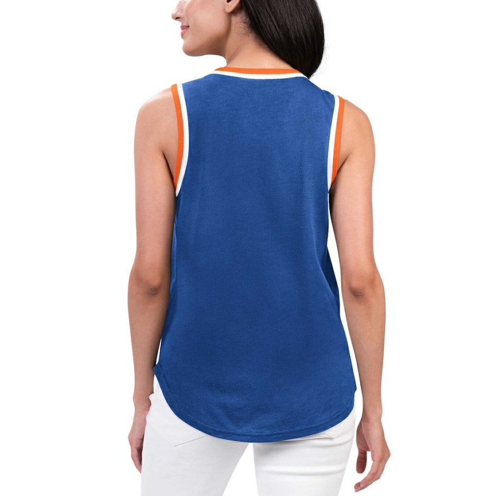 New York Islanders G-III 4Her by Carl Banks Women's Strategy Tank Top - Royal | US 201038270