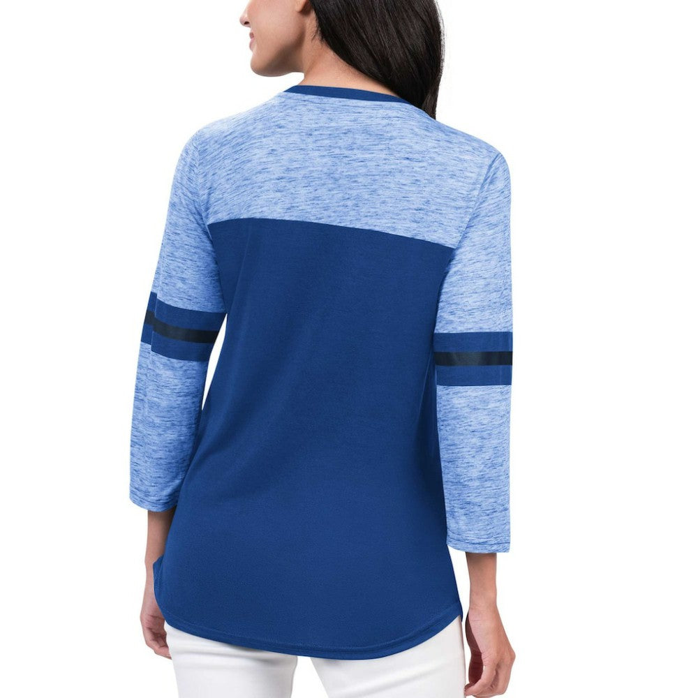 St. Louis Blues G-III 4Her by Carl Banks Women's Play The Game 3/4-Sleeve T-Shirt - Blue | US 201038279