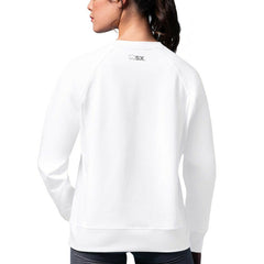 New York Rangers MSX by Michael Strahan Women's Millie Raglan Pullover Sweatshirt - White | US 201038291