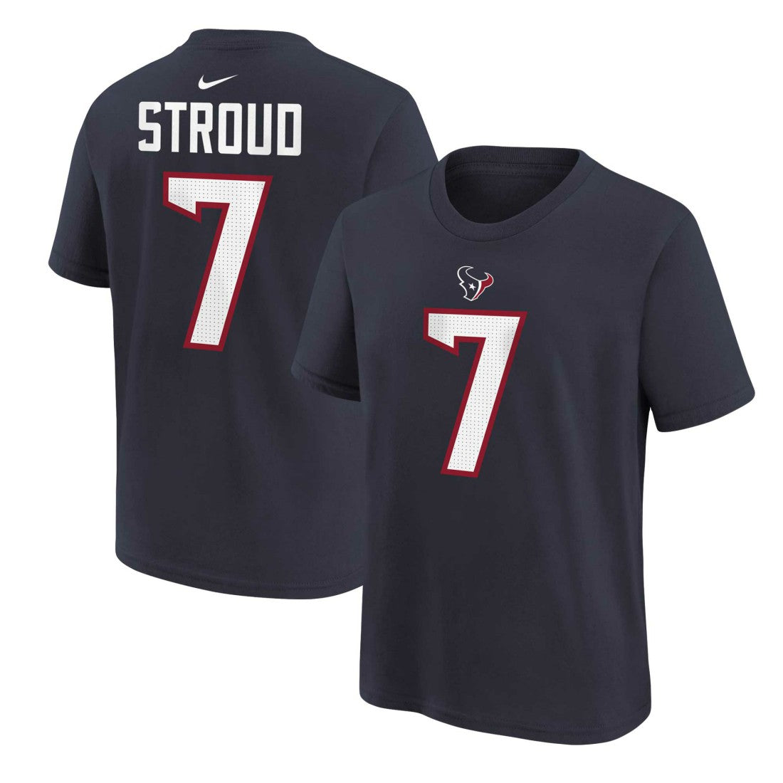 C.J. Stroud Houston Texans Preschool Player Name & Number T-Shirt - Navy T-shirts