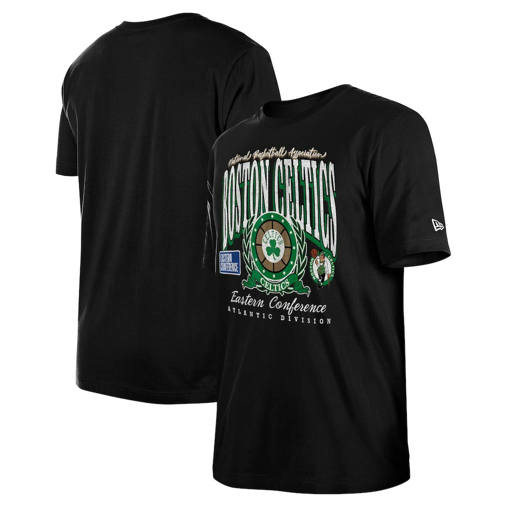 Boston Celtics Unisex Oversized Essentials Boxy T-Shirt Black - New Era