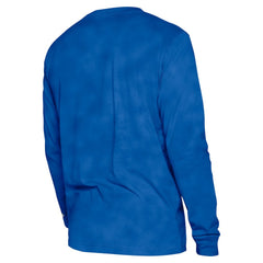 Philadelphia 76ers Unisex Oversized Essentials Enzyme Wash Long Sleeve T-Shirt Royal - New Era