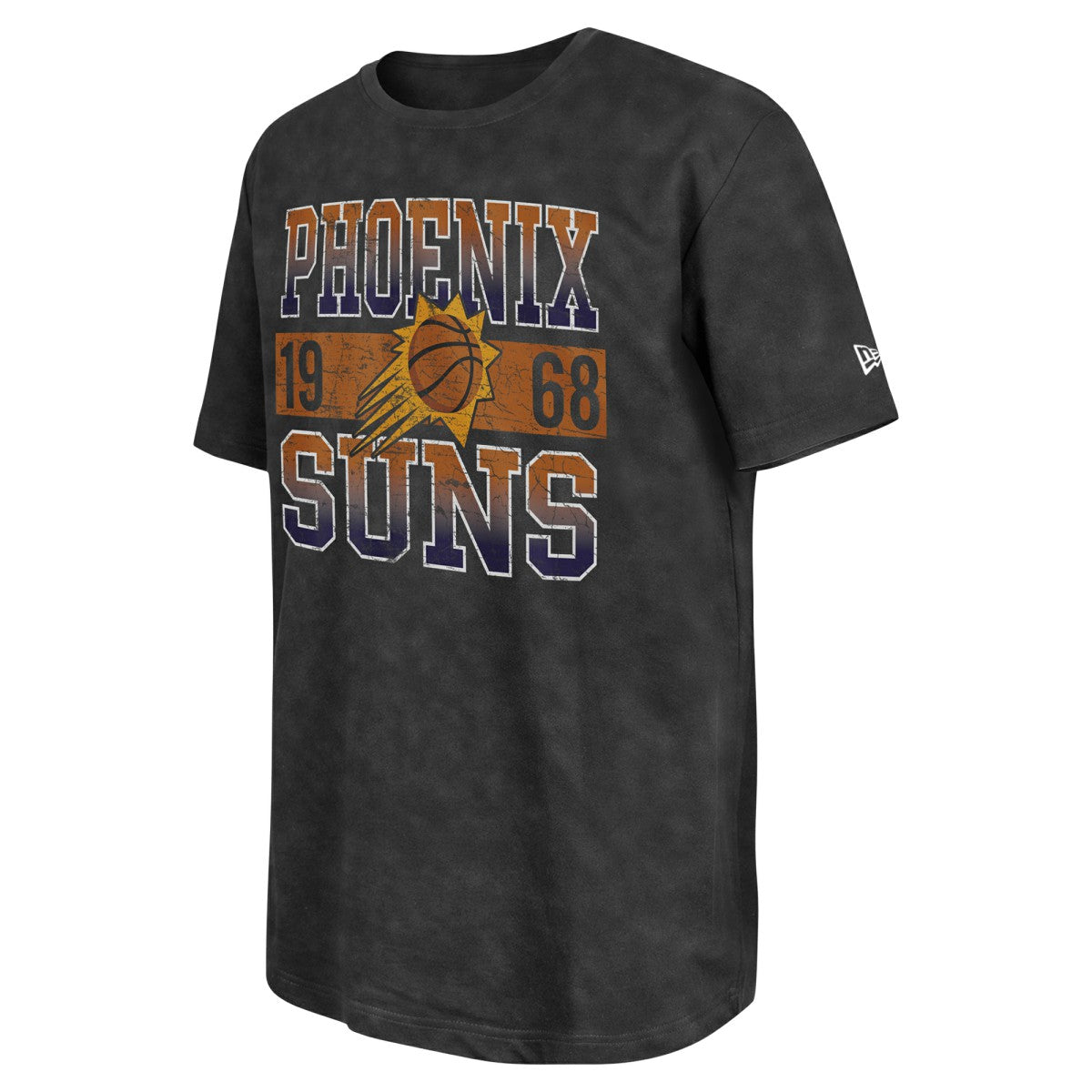 Phoenix Suns Enzyme Washed Oversized T-Shirt Black - New Era