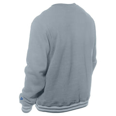Philadelphia 76ers Chenille Cross Over Pullover Sweatshirt Gray - New Era