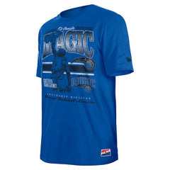 Orlando Magic Enzyme Wash Oversized T-Shirt Blue - New Era