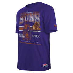 Phoenix Suns Enzyme Wash Oversized T-Shirt Purple - New Era