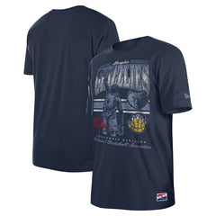 Memphis Grizzlies Enzyme Wash Oversized T-Shirt Navy - New Era