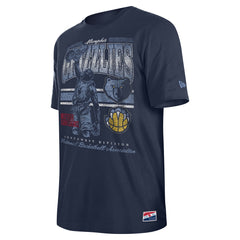 Memphis Grizzlies Enzyme Wash Oversized T-Shirt Navy - New Era