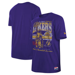Los Angeles Lakers Enzyme Wash Oversized T-Shirt Purple - New Era outlet