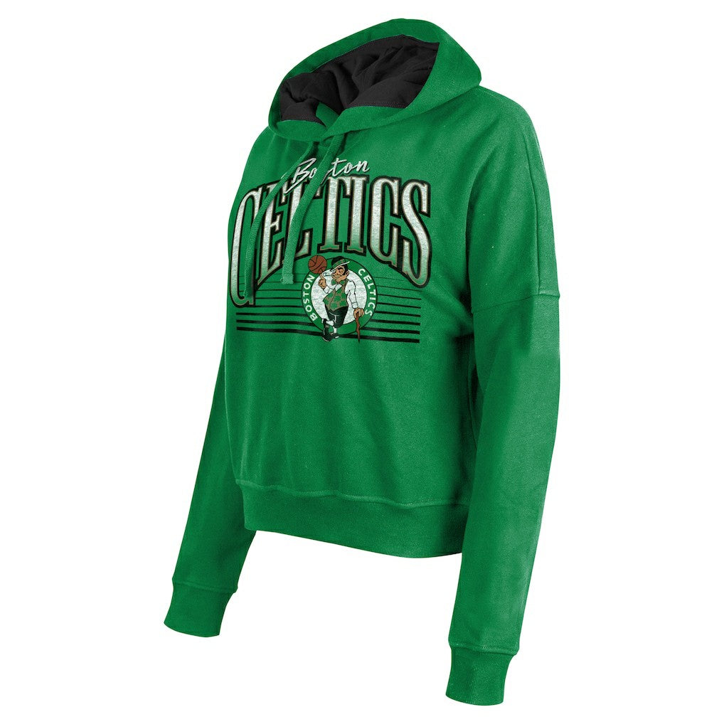 Boston Celtics Women's Boxy Pullover Hoodie Kelly Green - New Era outlet