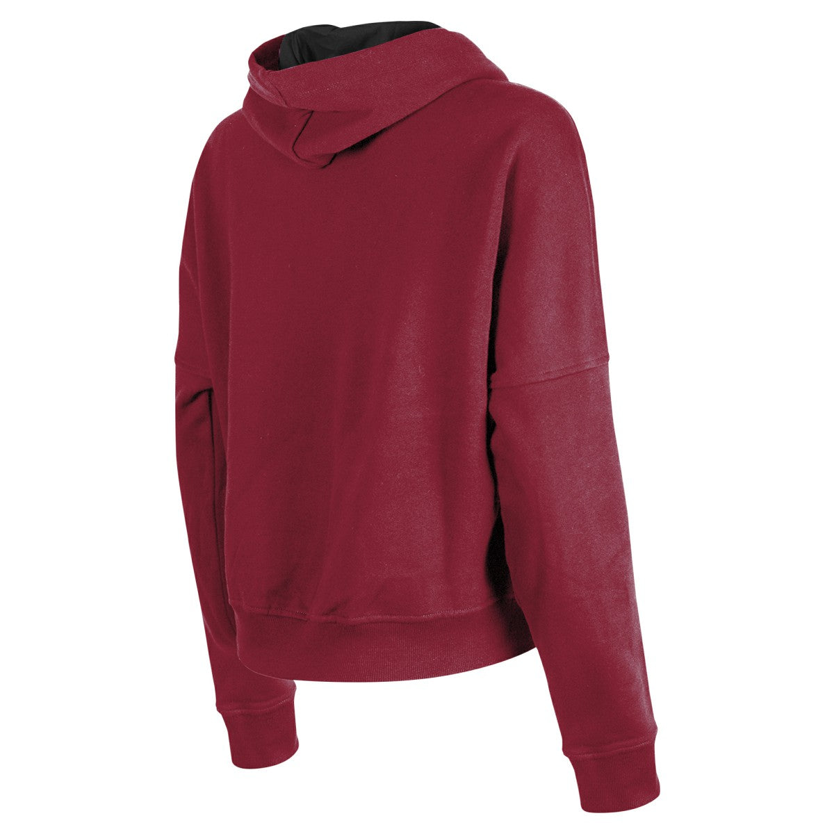 Miami Heat Women's Boxy Pullover Hoodie Red - New Era
