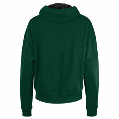 Milwaukee Bucks Women's Boxy Pullover Hoodie Hunter Green - New Era
