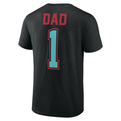 Arizona Diamondbacks Father's Day #1 Dad T-Shirt - Black T-shirts