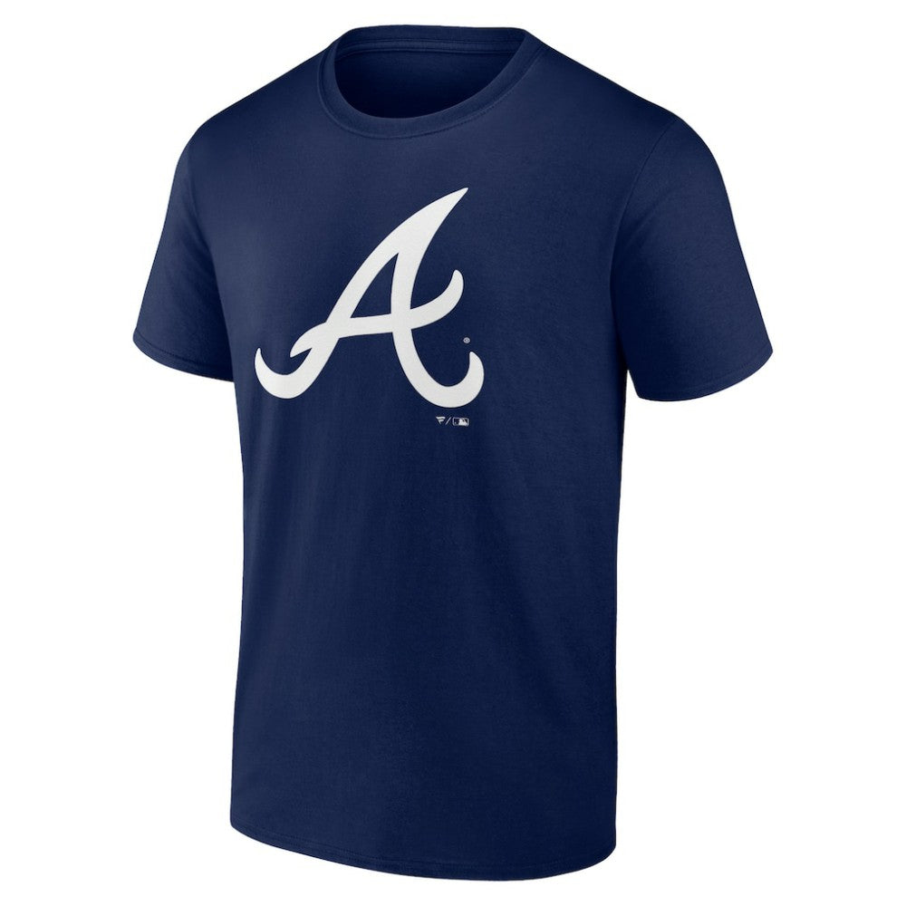 Atlanta Braves Father's Day #1 Dad T-Shirt - Navy T-shirts