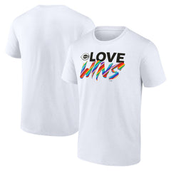 Cincinnati Reds Love Wins T-Shirt - White T-shirts