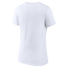 Cleveland Guardians Women's Love Wins V-Neck T-Shirt - White T-shirts
