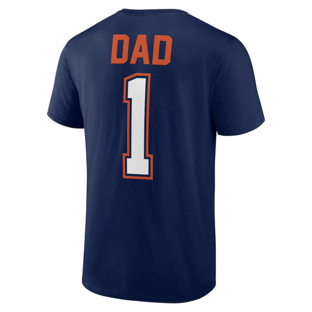 Houston Astros Father's Day #1 Dad T-Shirt - Navy T-shirts