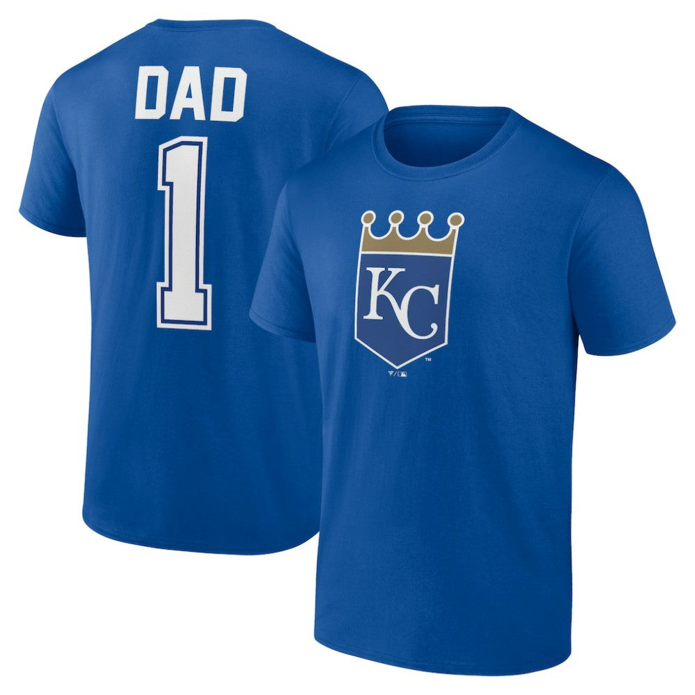 Kansas City Royals Father's Day #1 Dad T-Shirt - Royal T-shirts