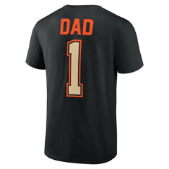 San Francisco Giants Father's Day #1 Dad T-Shirt - Black T-shirts