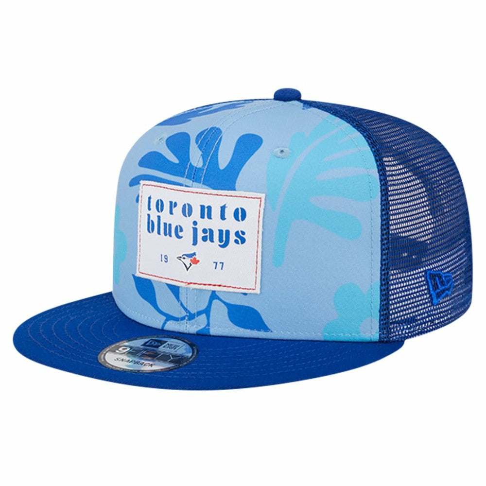 Toronto Blue Jays New Era Bikini Bottom Trucker 9FIFTY Snapback Hat - Royal Hats