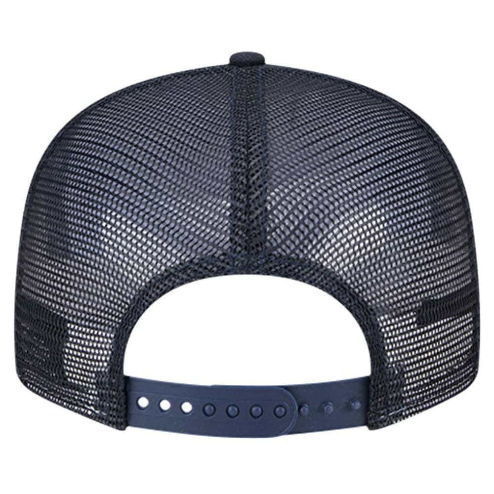 Atlanta Braves New Era Bikini Bottom Trucker 9FIFTY Snapback Hat - Navy Hats