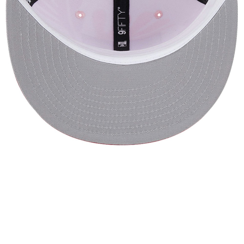Los Angeles Angels New Era Bikini Bottom Trucker 9FIFTY Snapback Hat - Red Hats