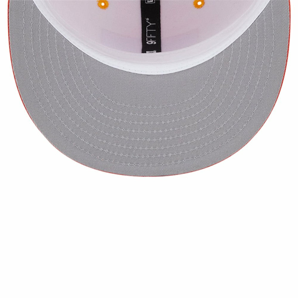 San Francisco Giants New Era Bikini Bottom Trucker 9FIFTY Snapback Hat - Orange Hats